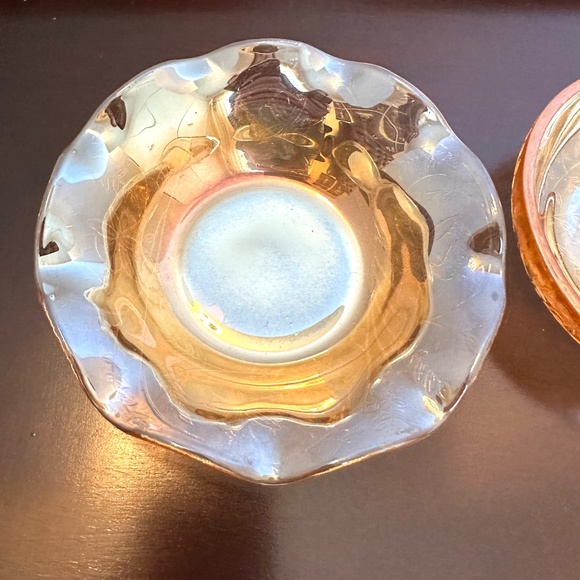 1950s Jeannette Glass Company Floragold dishes - Picture 2 of 5